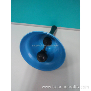 plastic-coated wood handle table bell for hotel